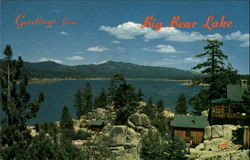 Big Bear Lake Postcard