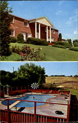 Hilltop Manor Motel, Airport Road Postcard