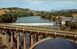 Winchester Dam Roseburg, OR Postcard Postcard