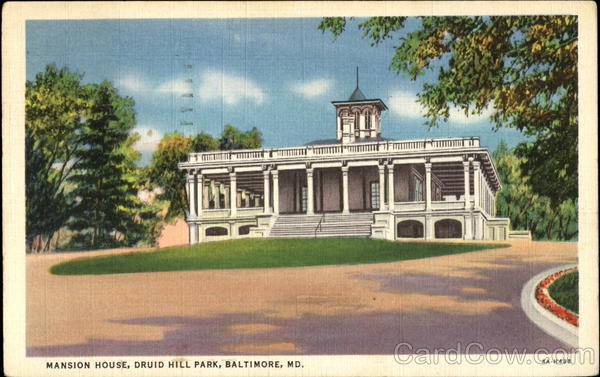 Mansion House, Druid Hill park Baltimore Maryland