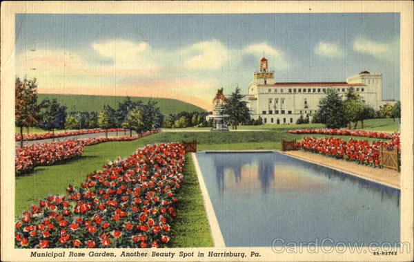 Municipal Rose Garden Harrisburg Pennsylvania