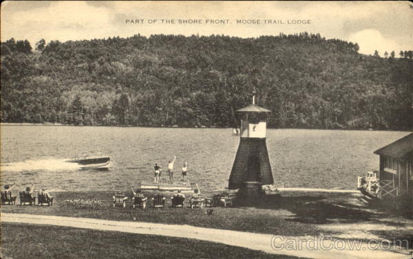 Part Of The Shore Front Moose Trail Lodge Maine
