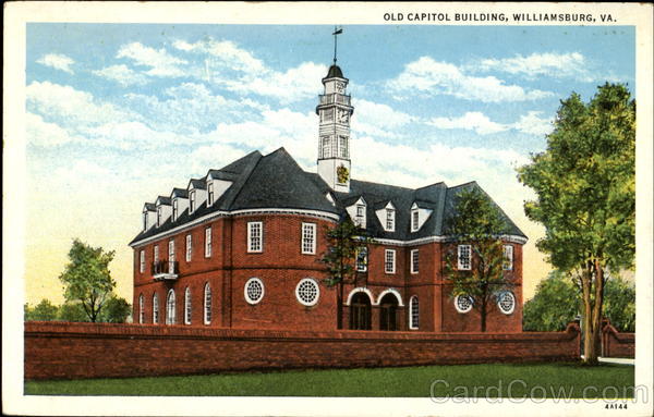 Old Capitol Building Williamsburg, VA