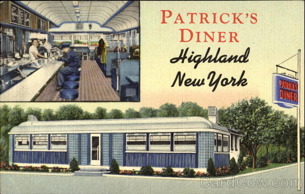 Patrick's Diner, U. S. 9-W Highland New York