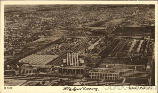 Ford Motor Company The Highland Park Plant Michigan