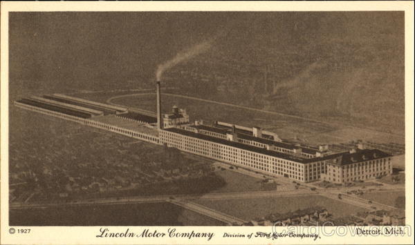 Lincoln Motor Company Detroit Michigan