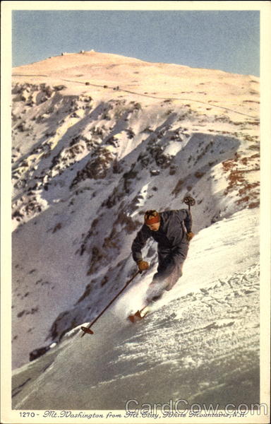 Mt. Washington From Mt. Clay White Mountians New Hampshire
