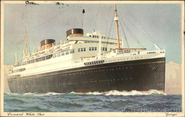 Cunard White Star Georgic Boats, Ships