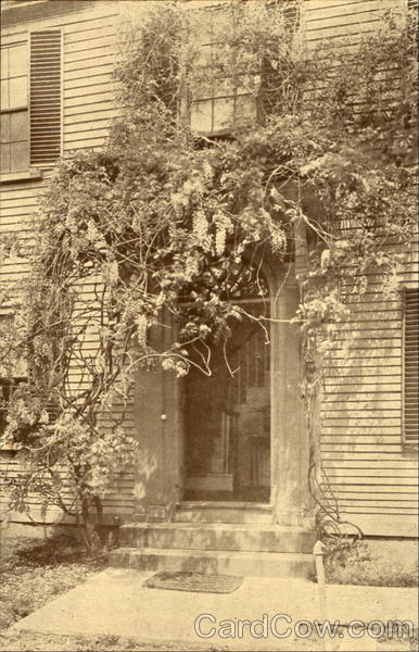 Doorway At The Sign Of The Cock Horse, Brattle Street Cambridge Massachusetts