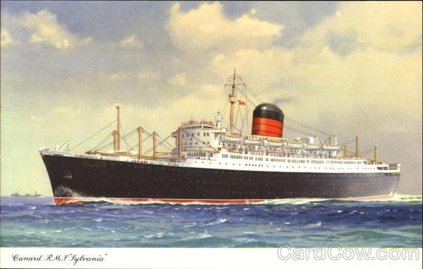 Cunard R. M. S. Sylvania Boats, Ships