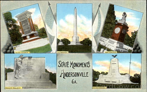 State Monuments Andersonville Georgia