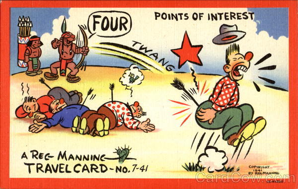 Four Points Of Interest Native Americana