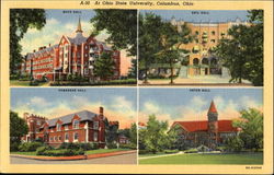At Ohio State University Columbus, OH Postcard Postcard