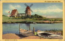 Quaint Cape Cod Postcard