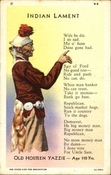 Indian Lament Postcard