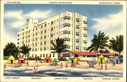 The Patrician Hotel, 37th and Collins Ave Postcard
