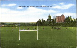 Pine Bowl, St. Francis College Postcard