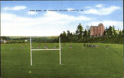 Pine Bowl, St. Francis College Loretto, PA Postcard Postcard