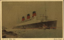 Cunard White Star Queen Mary Postcard