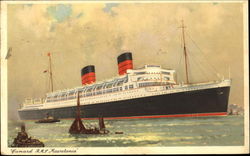 Cunard R. M. S. Mauretania Boats, Ships Postcard Postcard
