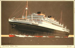 Cunard White Star Georgic Postcard