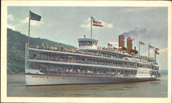 Alexander Hamilton Maryland Riverboats Postcard Postcard