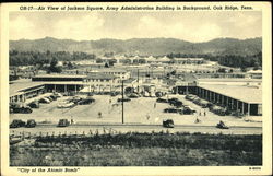 Air View Of Jackson Square Postcard
