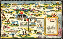 Al Levy's Tavern Postcard