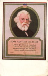 Henry Wadsworth Longfellow Postcard