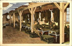 Squad Room Postcard