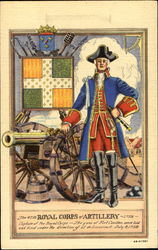 Royal Corps Of Artillery Postcard