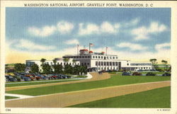 Washington National Airport, Gravelly Point District Of Columbia Washington DC Postcard Postcard