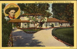 Home Of Gen Autry North Hollywood, CA Postcard Postcard