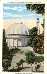 Mount Wilson California Postcard Postcard