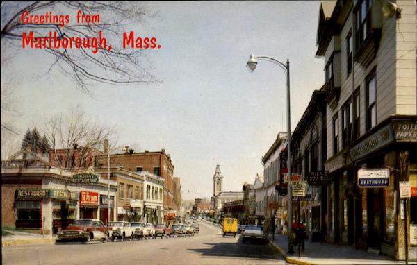 Business District Marlborough Massachusetts