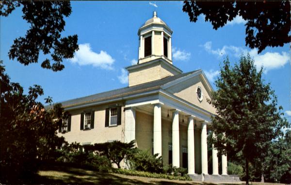 College Hall, Amherst College Massachusetts