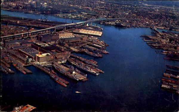 Aerial View Of Boston Harbor Massachusetts
