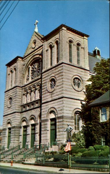 St. John The Baptist Roman Catholic Church, Merrimac Street Lowell Massachusetts