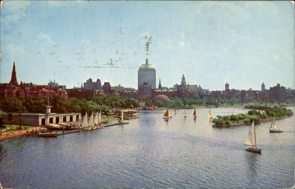 Boat House, Charles River Boston Massachusetts