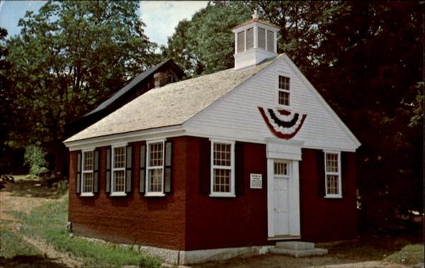 The 1802 Schoolhouse Chelmsford Massachusetts