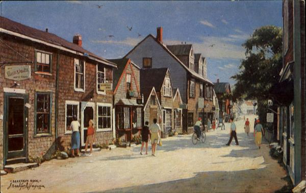 An Afternoon On Bearskin Neck Rockport Massachusetts