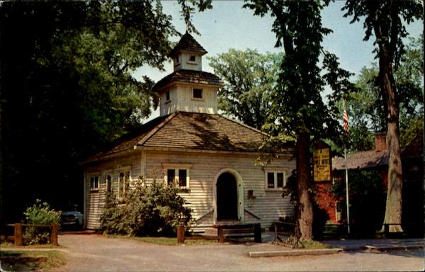 View Of The Quaint Old Post Office Deerfield Massachusetts