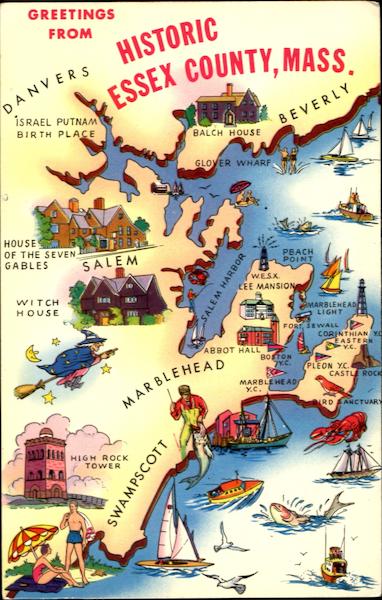Greetings From Historic Essex County Danvers Massachusetts
