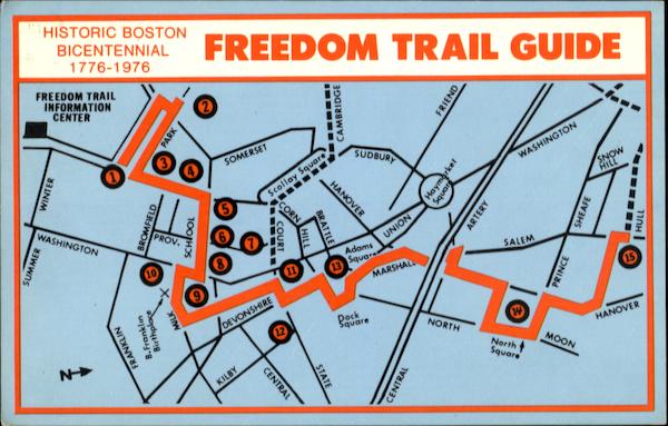 The Freedom Trail Boston Massachusetts