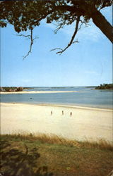 Onset Beach Massachusetts Postcard Postcard