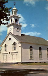 East Parish Methodist Meeting House, Lafayette Road Salisbury, MA Postcard Postcard