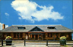 The Beverly Depot Restaurant And Saloon, 10 Park Street Massachusetts Postcard Postcard