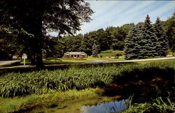 A Scenic View At Mount Hope Farm Postcard