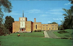 St. Theresa's Church Pittsfield, MA Postcard 
