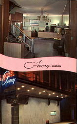 Hotel Avery, Corner Avery and Washington Streets Boston, MA Postcard Postcard